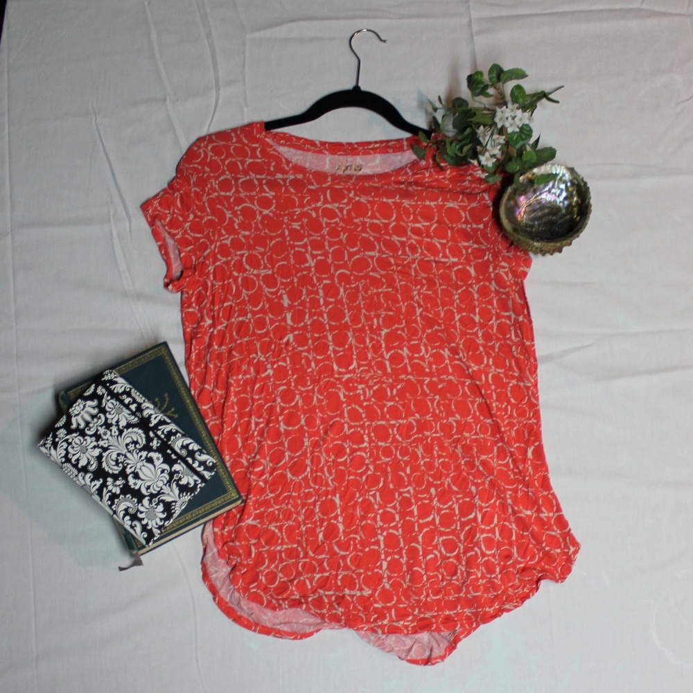 Apt. 9 Coral Petite T Shirt